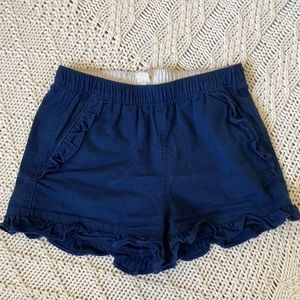 Girls JCrew Factory Crewcuts Shorts Navy Blue size 8